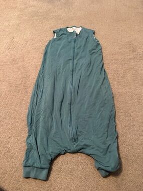Kyte Baby Teal Kids Sleep Sack with Leg Holes 1.0 TOG size L